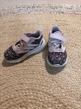 adidas Kids Floral Sneakers - Pink/Black